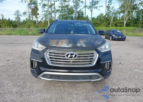 2017 Hyundai Santa Fe Limited Ultimate from USA, damaged, VIN KM8SR4HF3HU168245
